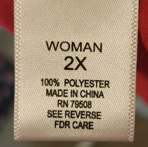 2X Roz & Ali blouse - Picture 5 of 6